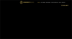 Desktop Screenshot of cnergymusic.com